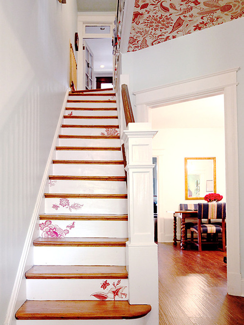 Gorgeous Shabby Chic Staircase Design