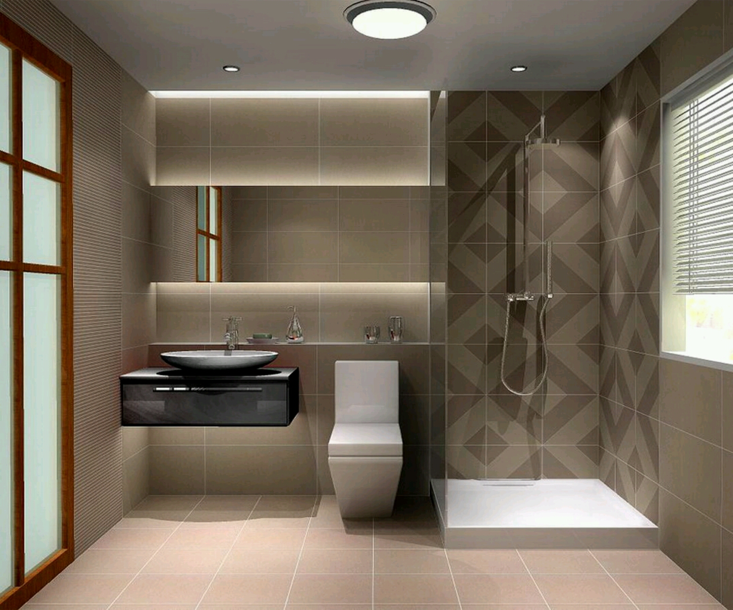 Modern bathrooms designs pictures
