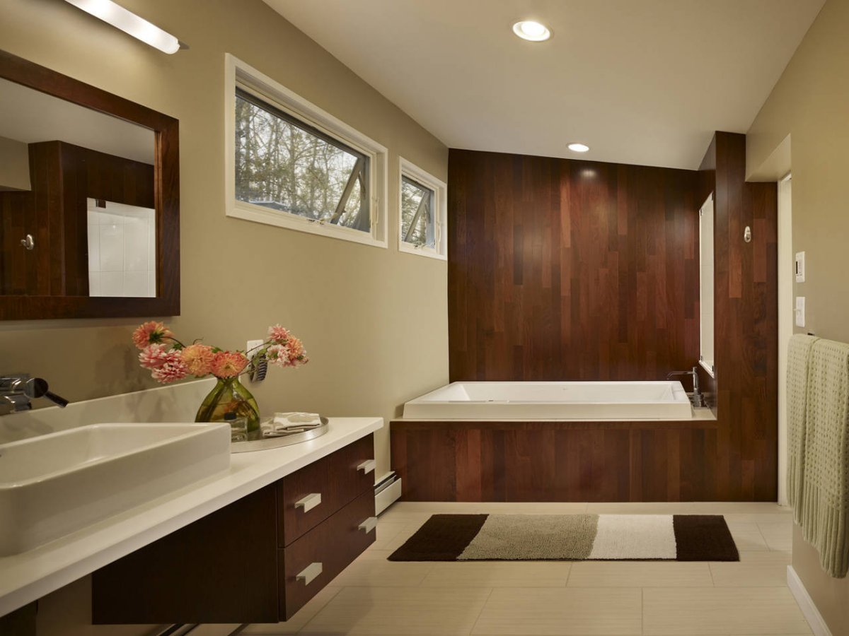 Nice Mid Century Bathroom Design