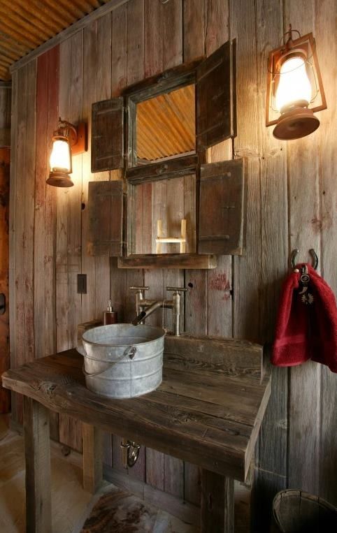 Nice Rustic Bathroom Designs