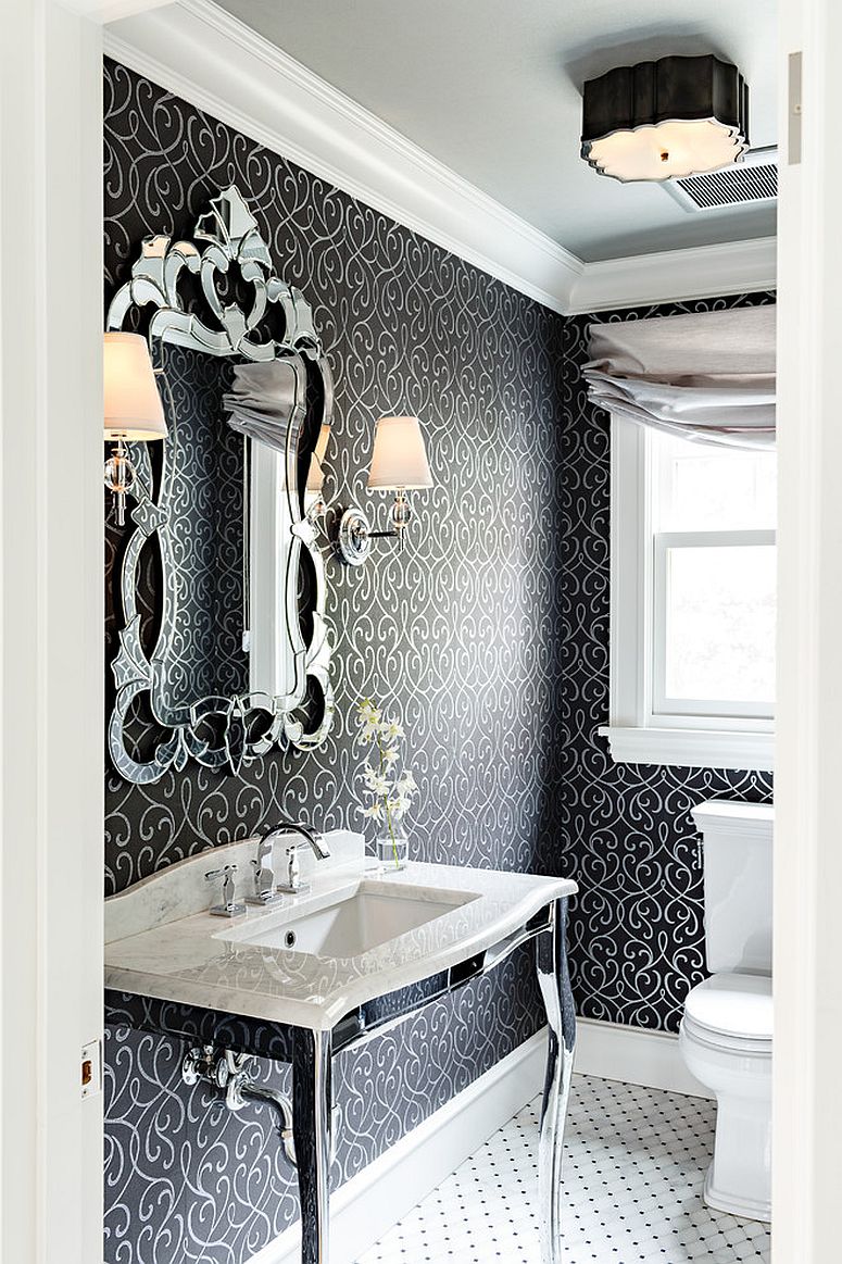 Sparkling-vanity-and-mirror-epitomize-Victorian-style-to-perfection