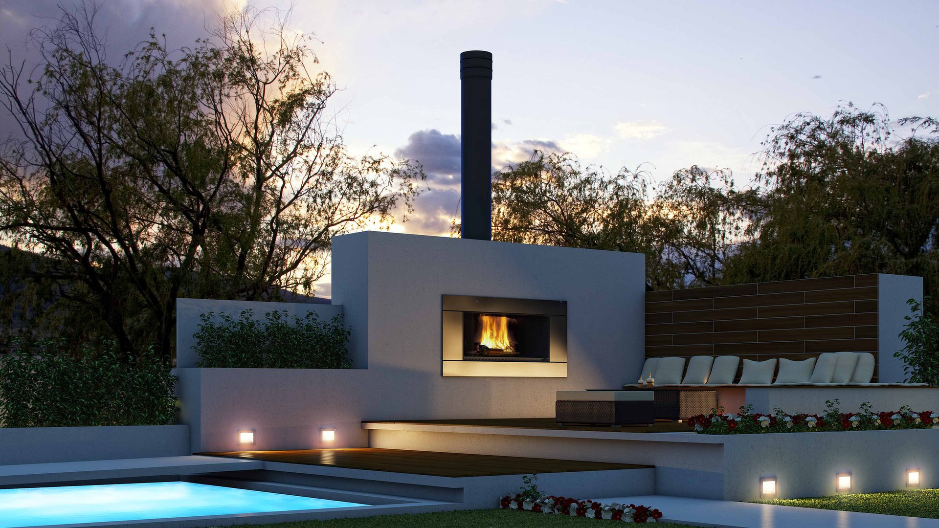modern-outdoor-fireplace