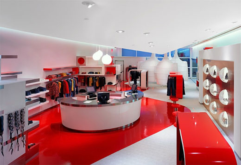 red-white-interior-store-design