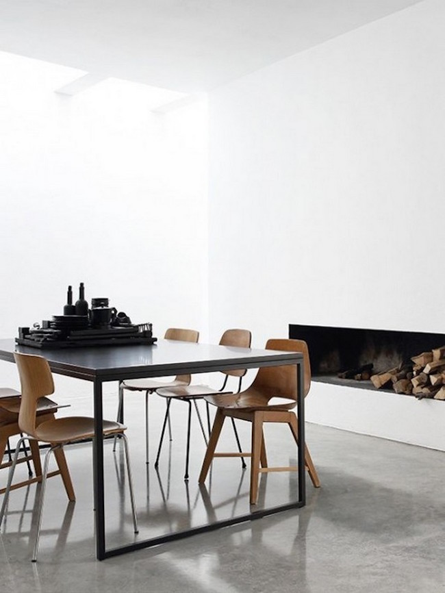 Classic Minimalist Dining Room Design Ideas