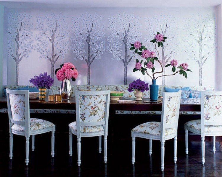Splendid Feminine Dining Room Design Ideas