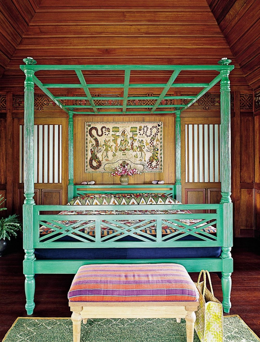 Tropical-Boho-Chic-Bedroom
