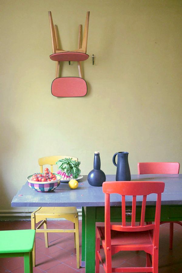 Amazing Colorful Dining Room Design