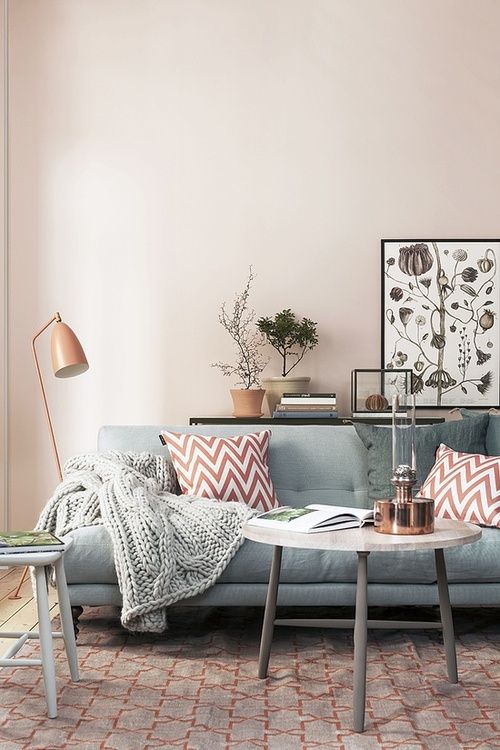Coral-and-Grey-Scandinavian-Living-Room-Design