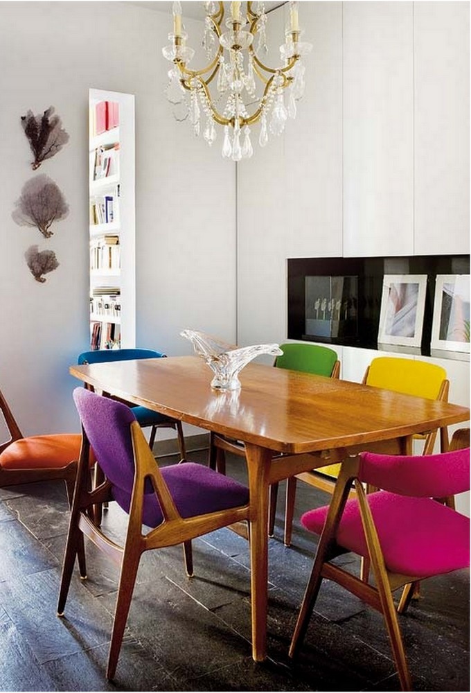 Great Colorful Dining Room Design