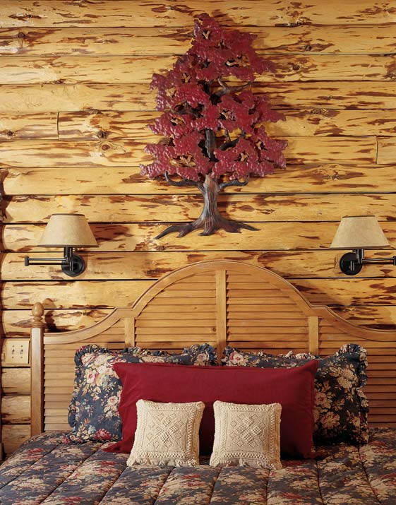 Rustic-Log-Cabin-Master-Country-Bedroom-Design