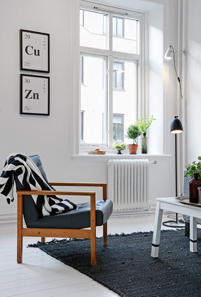 Scandinavian-Living-Room-Design-Table-Wall-Art