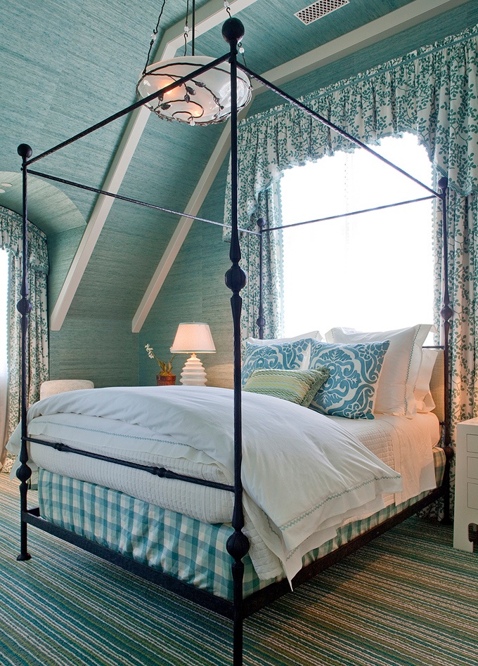bedroom beach themed designs style blue turquoise beautiful sea house inspired attic digsdigs bedrooms tucker room coastal theme bed lady