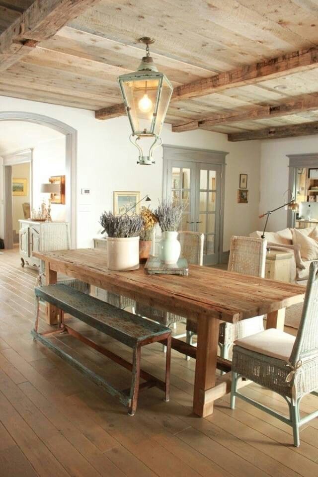Country-Craftsman-Dining-Room-Design