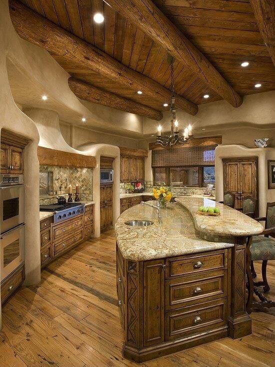 dream-log-cabin-kitchen