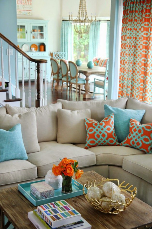 Light-Blue-Beach-Style-Living-Room-Design