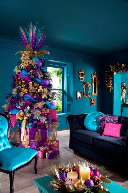 attractive-christmas-tree-decorating-ideas