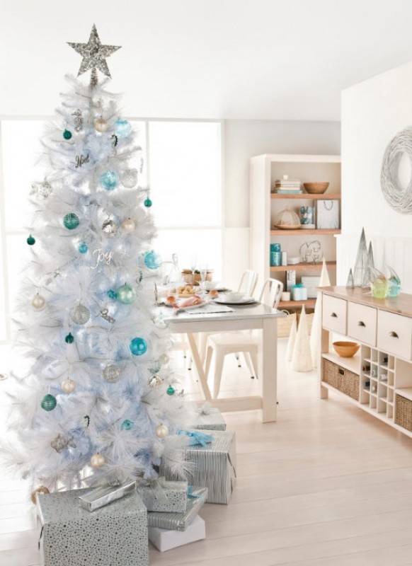 awesome-white-christmas-tree-decorations-ideas
