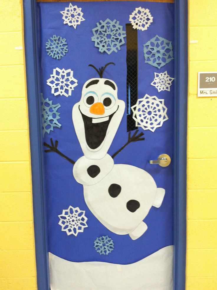 frozen-christmas-door-decorations
