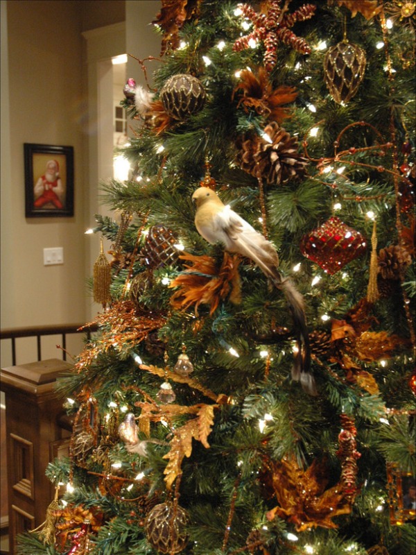 natural-christmas-tree-decorating-ideas-2016