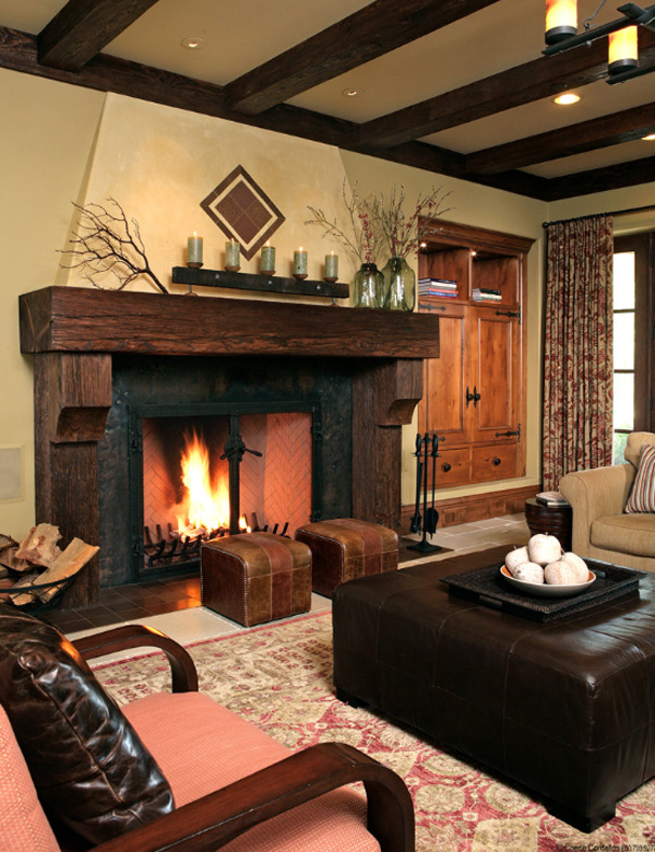 rustic-family-room-designs-with-fireplace-ideas