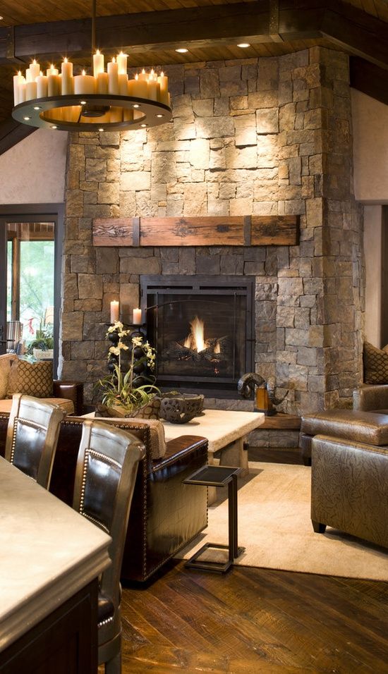 rustic-family-room-designs-with-fireplace