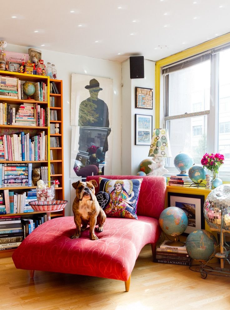 30 Eye Catching Eclectic Living Room Design Ideas ...