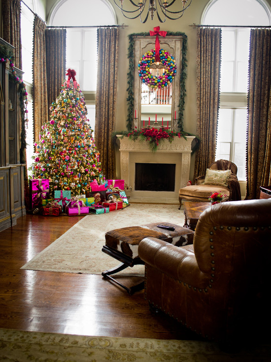 stylish-christmas-living-room-decor-ideas
