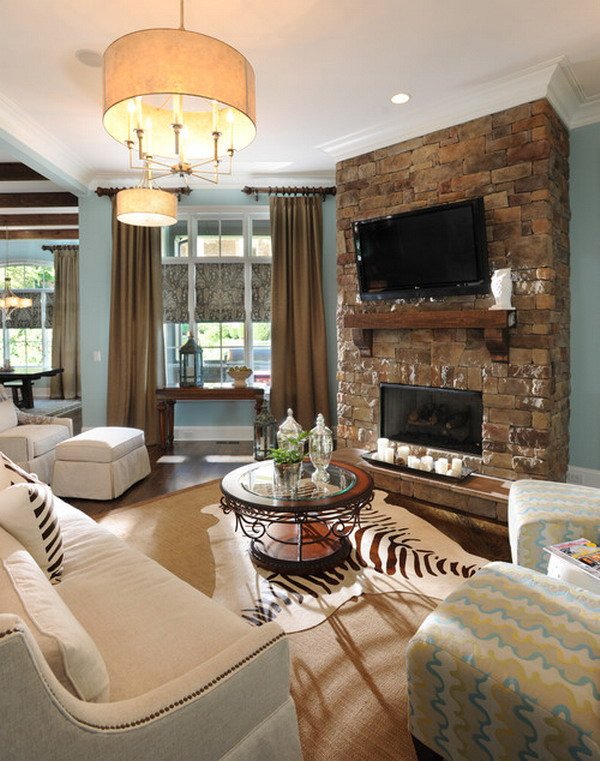 traditional-living-room-with-fireplace-ideas