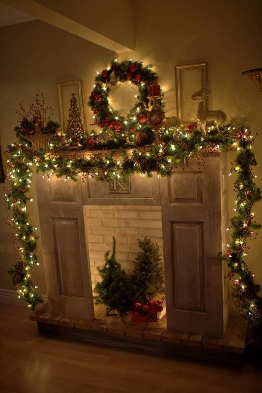 christmas-fireplace-mantel-decor