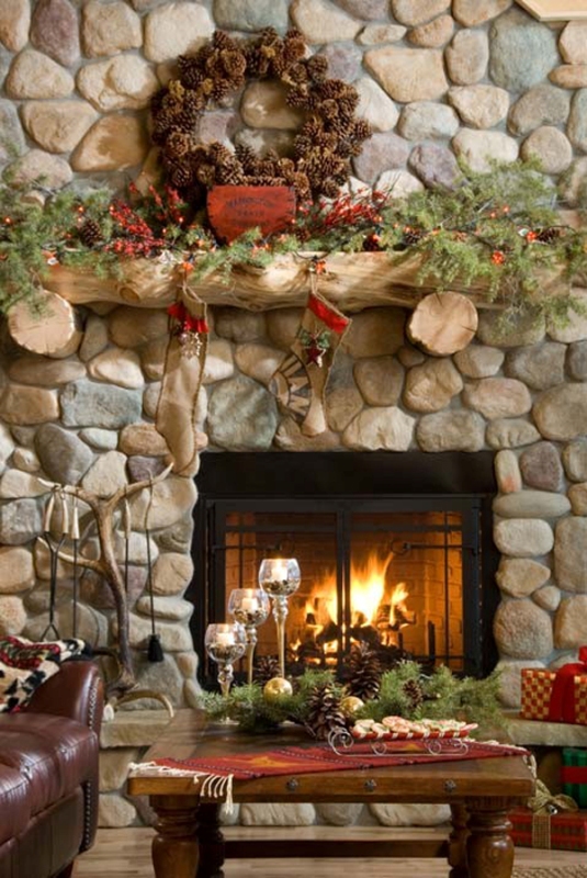 fireplace-christmas-decorating