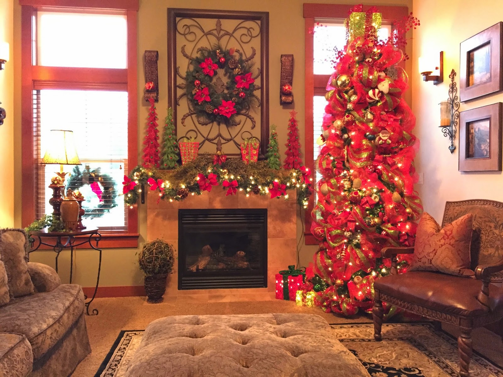 wonderful-fireplace-christmas-decorations