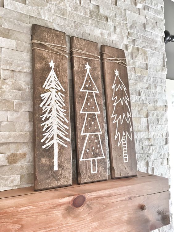 rustic-white-winter-signs-for-mantel-decor
