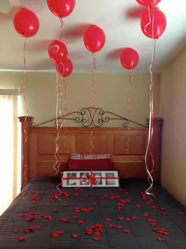 25 Romantic Valentine's Decorations Ideas For Bedroom - Interior Vogue