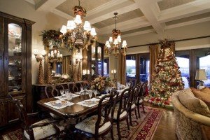 Charming And Classy Victorian Dining Room Design
