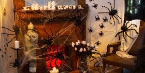 Superb Spiders Halloween Decorations Ideas