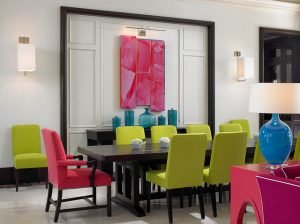25 Charming Colorful Dining Room Design Ideas