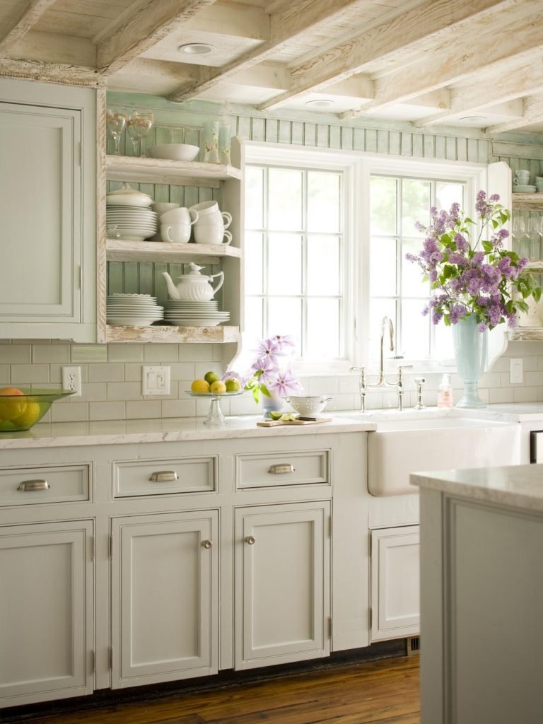 French Country Cottage Style Kitchen 768x1024 