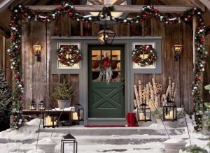 40 Cool Christmas Porch Decorations Ideas