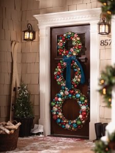 40 Fantastic Christmas Door Decorating Ideas  Interior Vogue