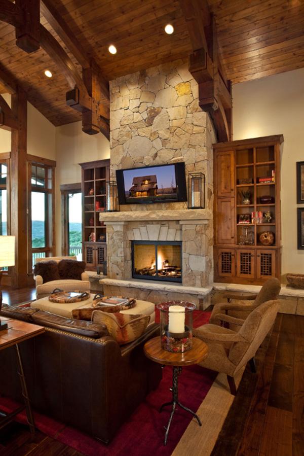 35 Classy Rustic Living Room Design Ideas - Interior Vogue