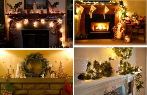 50 Awesome Fireplace Christmas Decoration Ideas